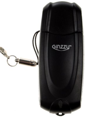    USB 3.0 Ginzzu GR-312B SD/microSD, Black (4 ,    2- )
