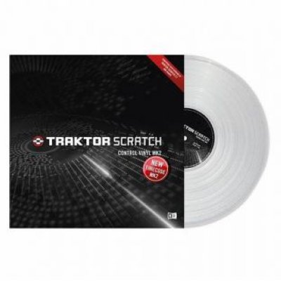    Native Instruments Traktor Scratch Pro Control Vinyl Clear Mk2