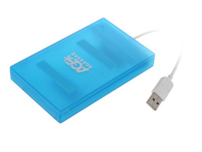      HDD SATA 2.5 AgeStar SUB2O1-Blue 2.5" SATA HDD, USB2.0, Al
