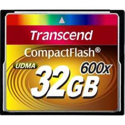   (TS32GCF600)   32  TRANSCEND  Compact Flash,  600x