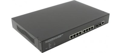    MultiCo (EW-P5082L2) Managed PoE+ Switch (8UTP 10/100/1000Mbps, 2SFP)