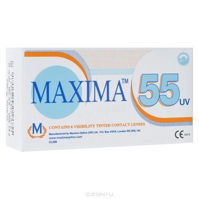   Maxima   55 UV (6  / 8.9 / -0.50)