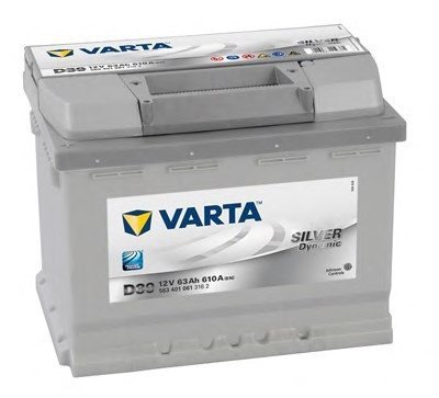     VARTA D39 Silver dynamic 563 401 061, 63 