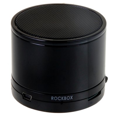    RockBox Round Glossy Black 47248