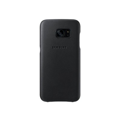    (-) Samsung  Samsung Galaxy S7 Leather Cover  (EF-VG930LBEGRU)