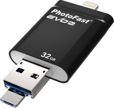   32Gb - PhotoFast i-FlashDrive Evo Plus IFDEVOPLUS32GB