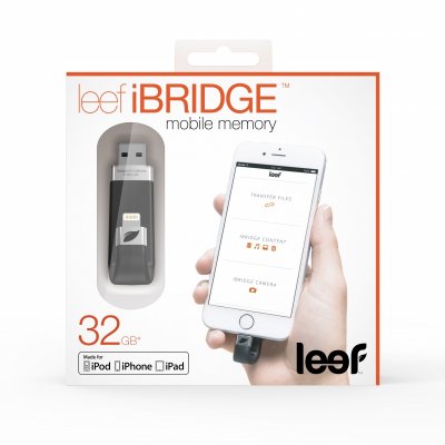    - LEEF iBridge 32Gb  Apple iPad/iPhone/iPod   Lightning LIB000KK032R6