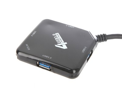    USB Orient BC-308B USB 3.0 4 Port Black