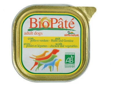   Almo Nature 100         (Bio Pate Chicken&Vegetables)