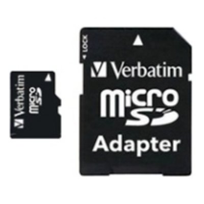     microSDHC 16Gb class4 +adapter Verbatim