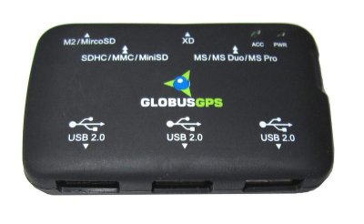   - Ginzzu GR-417UB / GlobusGPS GL-USB + 3 ports HUB Black
