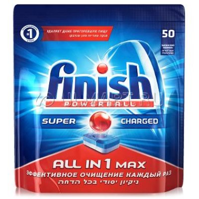        Finish All in 1 Max Power Pure 25 .
