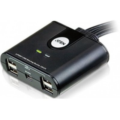    ATEN US424 4-Port USB Peripheral Sharing Device