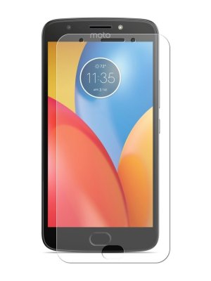      Motorola Moto E Gen.4 LuxCase Full Screen Transparent 88907