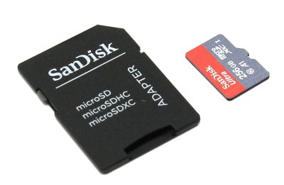     256Gb - SanDisk Ultra microSDXC A1 Class 10 UHS-I SDSQUAR-256G-GN6MA   