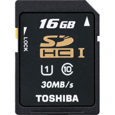     Toshiba SDHC 16Gb Class 10 UHS-I