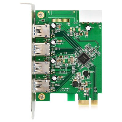    USB3.0 5bites CE170H-U3 4 ext (USB3.0), PCI-E