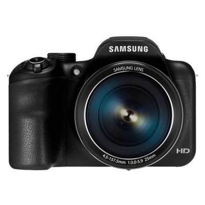    PhotoCamera Samsung WB1100 black 16.2Mpix Zoom35x 3" 1080p SDHC CCD 1x2.3 IS opt 5minF 10fr/