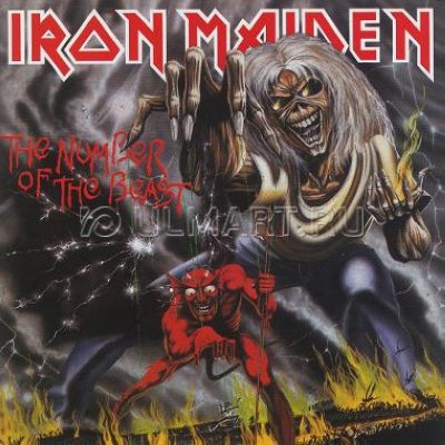   CD  IRON MAIDEN "THE NUMBER OF THE BEAST", 1CD