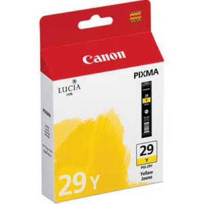   PGI-29Y  Canon Yellow  PIXMA PRO-1