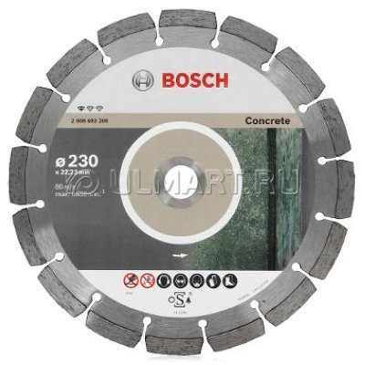      Bosch Concrete 2608602200 230x22.23  