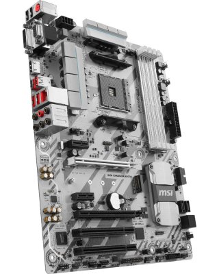     MSI B350 TOMAHAWK ARCTIC Socket AM4 AMD B350 4xDDR4 2xPCI-E 16x 2xPCI 2xPCI-E 1x 4