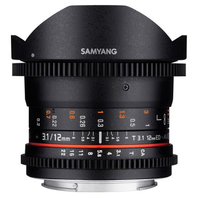    Samyang MF 12mm T3.1 VDSLR ED AS NCS Fish-eye Sony A (Minolta)