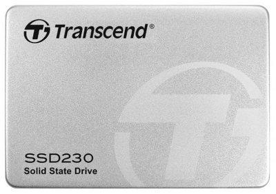   SSD   2.5" 128GB Transcend SSD230 (R560/W500Mb/s, 3D NAND TLC, SATA 6Gb/s) (T