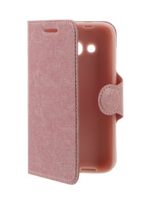     Alcatel OneTouch 4034 Pixi 4 Red Line Book Type Pink