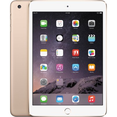   APPLE iPad mini 4 64Gb Wi-Fi Gold MK9J2RU/A (Apple A8/2048MB/64Gb/Wi-Fi/Bluetooth/Cam/7.9/20