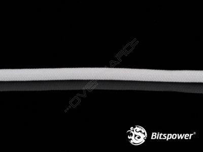    Bitspower CABLE SLEEVE DELUXE 1/4", White