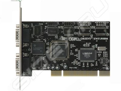    PCI - COM Orient XWT-PS054 ( XWT-PS054 ) 4xCOM, MCS9865, Low profile, 