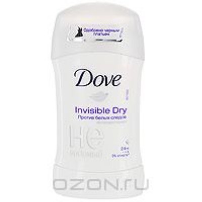   - Dove "Invisible Dry", 40 