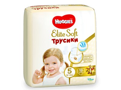    Huggies Elite Soft - 5 12-17  19 