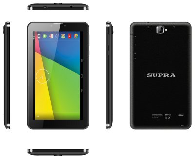    SUPRA M729G 4Gb 7" 1024x600 MT8312 1.3GHz 512Mb 3G Wi-Fi Bluetooth Android 4.4 