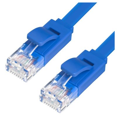     Greenconnect Premium UTP 30AWG cat.6 RJ45 T568B 0.15m Blue GCR-LNC621-0.15m