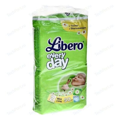   Libero  "EveryDay" Econom Pack 3-6  S/M (50 ) 7322540613896