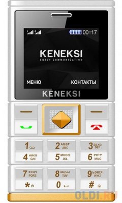     KENEKSI ART White 1.77"" 128x160 2 Sim Bluetooth  ART White