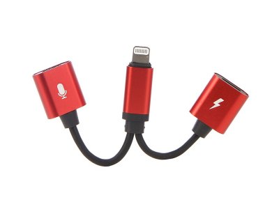     Gurdini Double Lightning Audio + Charge 2A Red 904449
