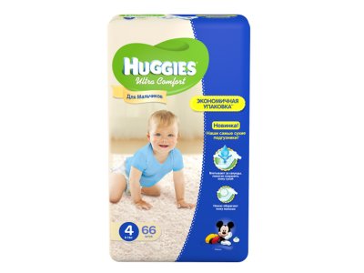     Huggies Ultra Comfort Giga Pack : 4,  , 8 - 14 ., 80 ., 