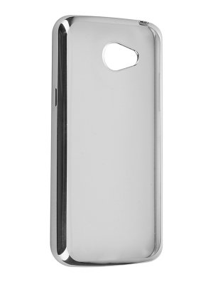     LG K5 SkinBox Silicone Chrome Border 4People Silver T-S-LK5-008