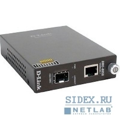    D-Link DMC-805G 1000Base-T Gigabit Twisted-pair to Mini GBIC Media Converter Module