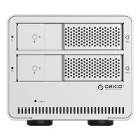      HDD 2 x 3.5" Orico 9528U3, USB3.0, RAID, SATA, Silver