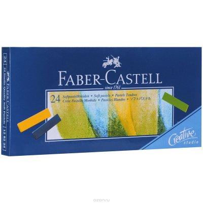    - Faber-Castell "Studio Quality Soft Pastels", 24 