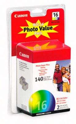    CANON BCI-16 Photo Value Pack