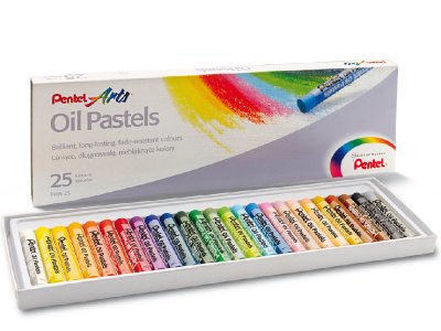     Pentel Oil Pastels 25  PHN4-25