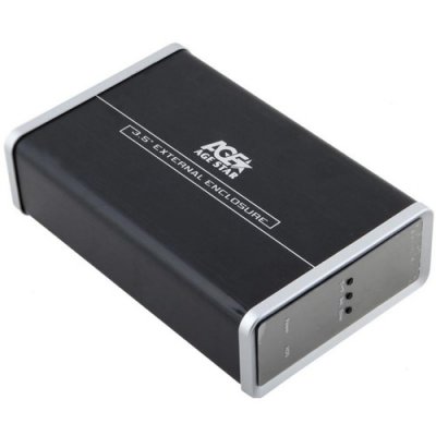     HDD 3.5" SATA-USB2.0 AgeStar SUB3AHT Black