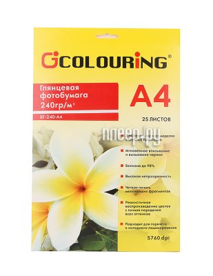    Colouring CG--240-A4-25