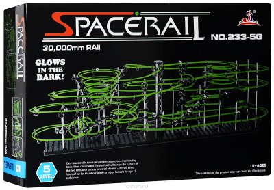   Space Rail Glow In The Dark   5 300 