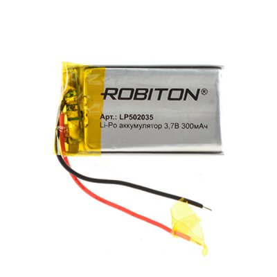    LP502035 - Robiton 3.7V 300mAh 14899